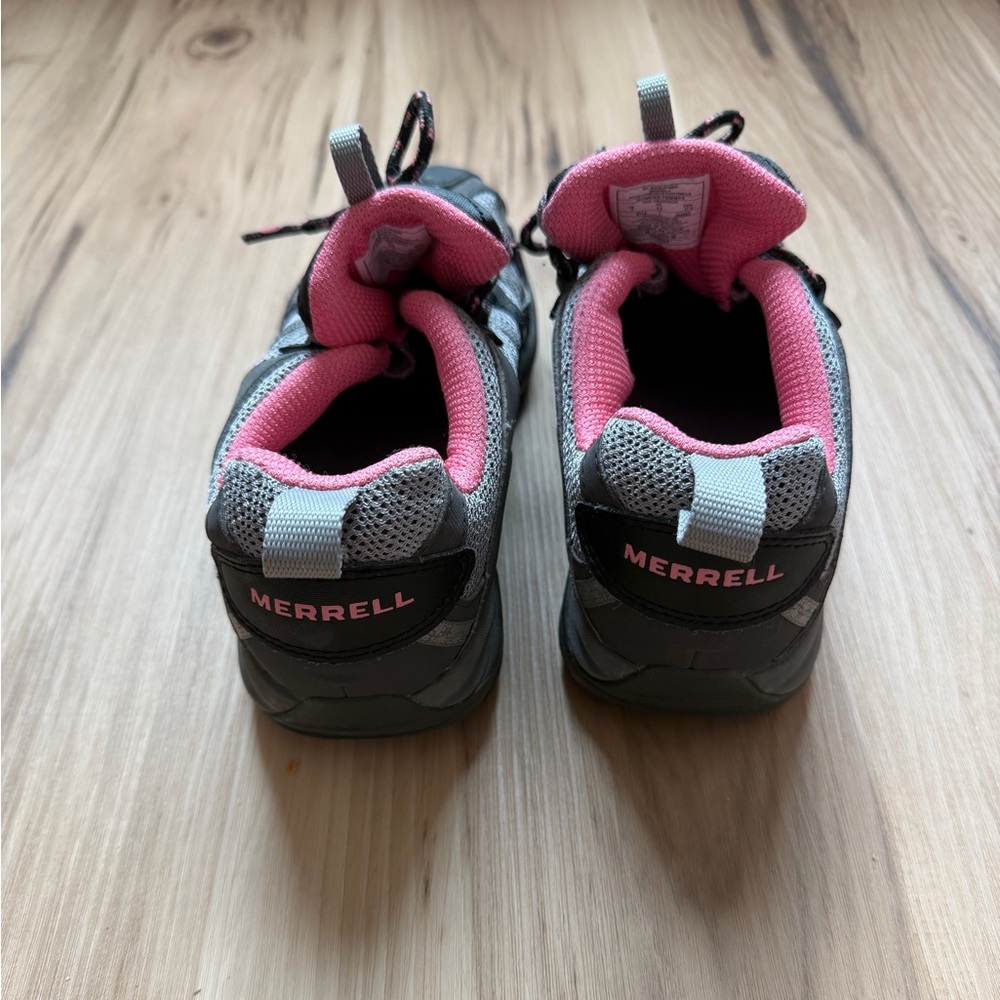 Merrell - Women's Gray and Pink Hiking Shoes - Picture 3 of 5